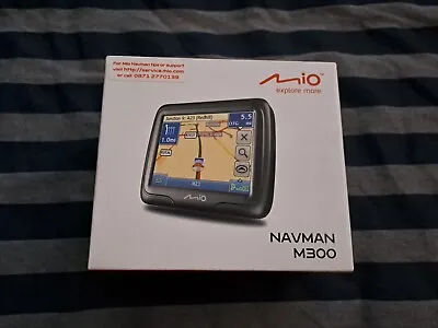 Navman Mio M300 GPS Sat Nav Satellite Navigation  • £25