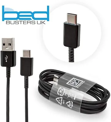 Fast Charger Type C USB Data Cable Lead For Samsung Galaxy S23 S22 S21 S20 S10 • £1.09