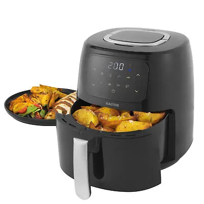 Salter Digital Air Fryer 4.2L 8 Presets Touch Screen Large Capacity Non Stick • £49.99