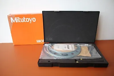Mitutoyo 104-137 0-6  Interchangeable Anvil Outside Micrometer Set W/Standards • $289.71