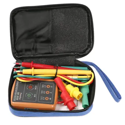 3 Phase Sequence Presence Rotation Tester Indicator Detector Meter With LED And  • $36.25