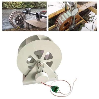 £188.99 • Buy Water Turbine Generator Hydroelectric Generator Outdoor Water Wheel NewPI