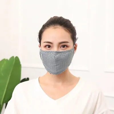   Face Mask   Virus  Protective  Reusable Cotton   Washable With Filter Pocket • £3.10