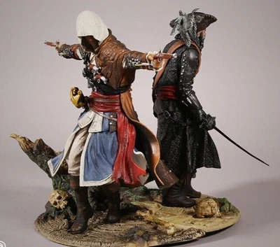 £90 • Buy Assassins Creed Black Flag UBI COLLECTIBLES Set Edward Kenway Blackbeard Figures