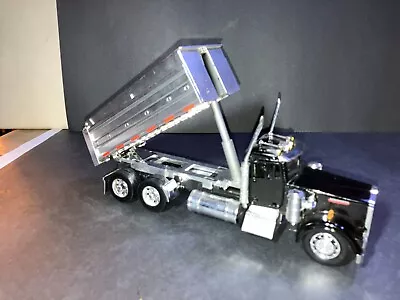 Kenworth W900 Dump Truck Tractor Trailer Long Hauler Semi Rig Work 18 Wheeler • $15