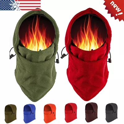 Thermal Balaclava Hood Winter Face Mask Head Cover For Cold Weather Neck Warmer • $6.99