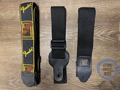 3 X Guitar Strap Pack -  Fender Ernie Ball • $39