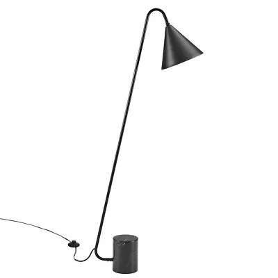 Modway Ayla Marble Base Floor Lamp Black - EEI-6531-BLK • $109.99