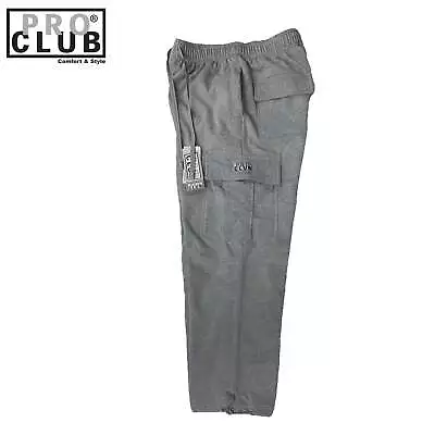 Pro Club Men's Heavyweight Fleece Cargo Pants • $44.99