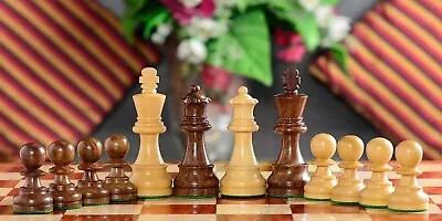 Wooden Special Chess Pieces Set Size 3.75  Inch For Big Chess Board Chess Coin • $74.08