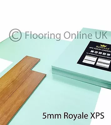 19.58m2 / 2 Pack Deal - XPS Underlay- Laminate Or Wood - 5mm - Like Fibreboard • £34.99