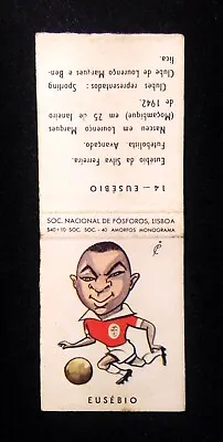 $249.99 • Buy EUSEBIO BENFICA ROOKIE CARD 1961 ✱ Rare Vintage Soc. Nacional Fosforos ~ Lisboa