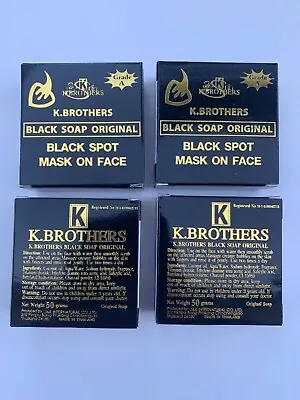 K Brothers USA Beauty Care Face Out For Black Spot  Soap 50g 4 Bars. • $14.99