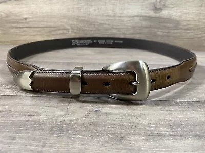 Nocona Belt Co. Leather Belt Brown Mens Size 42 • $24.65