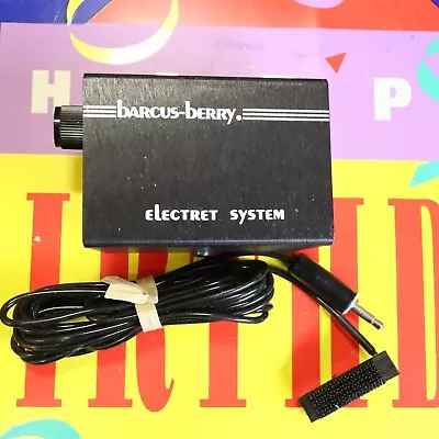 Barcus-Berry Transducer Microphone Clip On Instrument Electret Active Pre-Amp • $199