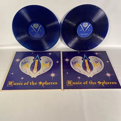 2 RARE Saint Germain Press  I AM  10  Music Of The Spheres MR 5 & 16 Blue Vinyl • $33