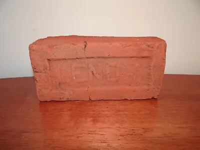 Vintage Antique LENOX Reclaimed Red Brick Cliffwood NJ - 100 Years Old! • $27.99