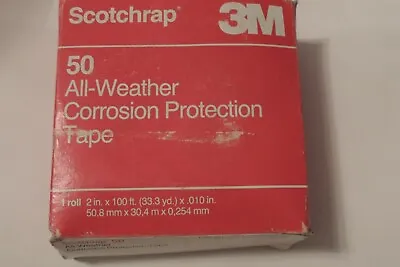 $60 • Buy (4) 3M Scotchrap 50 All Weather Corrosion Protection Tape 2” X 33’ Per Roll NEW