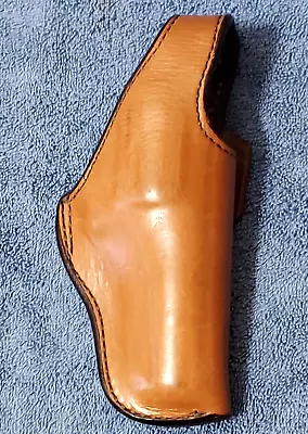 Vintage Bianchi USA # 5BHL RH Leather Holster Small Revolver S&W J Frame Colt 2  • $54.95