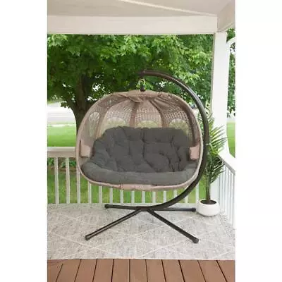 FlowerHouse Chair Hammock Stand 5.5' X 4' Hanging Cushion Pumpkin Dreamcatcher • £640.17