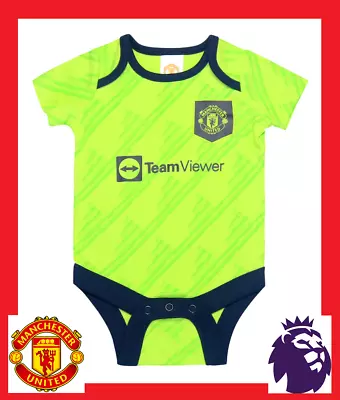 ⚽️Manchester United FC⚽️Authentic⚽️Babys Third Kit Vest⚽️6-9 Months⚽️New⚽️11⚽️ • $7.45