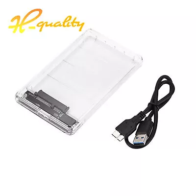 £6.61 • Buy USB 3.0 To SATA Hard Drive Enclosure Caddy Case For 2.5  Inch HDD / SSD External