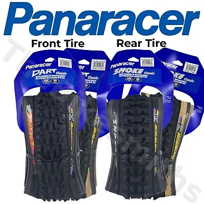 Panaracer 26x2.10  Smoke OR Dart OR Set Foldn MT Bike Tire Pik Black Or Tan Wall • $35.90