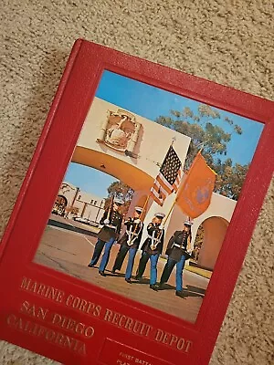 Marine Corps Recruit Depot San Diego Ca Recruit 1976 Year Book Platoon 1078 • $39