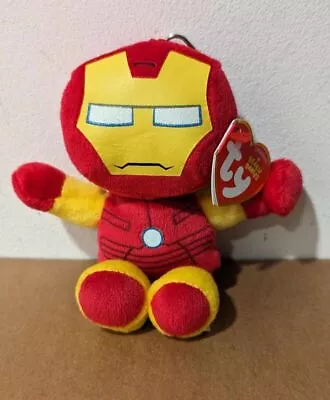 Ty Marvel - Plush Keychain - Iron Man - Brand New • £4.99