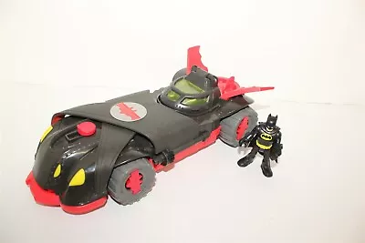 Imaginext DC Super Friends Batmobile Vehicle & Batman Figure Mattel 2018 #FTG92 • $19.99