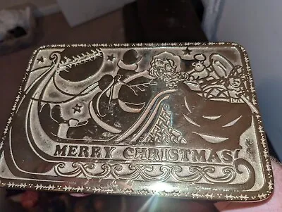 1995 First Christmas Trivet By Virginia Metal Crafters - Brass • $50