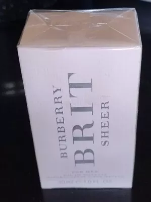 Burberry Brit Sheer 30 Ml Women's Eau De Toilette Spray/ Perfume  • $21