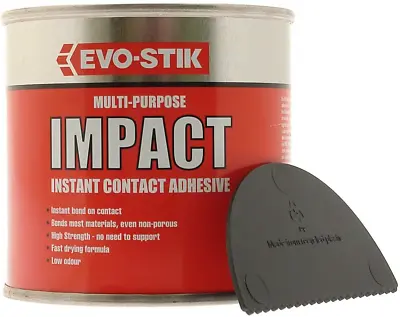 £9.75 • Buy Evo Stik Multi Purpose Impact Instant Contact Adhesive [60984] 250 Ml Evostick