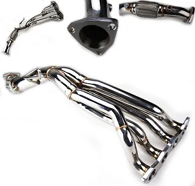 STAINLESS STEEL 4-2-1 EXHAUST MANIFOLD FOR HONDA CIVIC TYPE R EP3 K20A2 I‐VTEC • $249.01