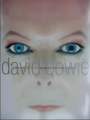 $40.84 • Buy DAVID BOWIE WARFIELD POSTER Original Bill Graham Fillmore Era BGP176 Rex Ray