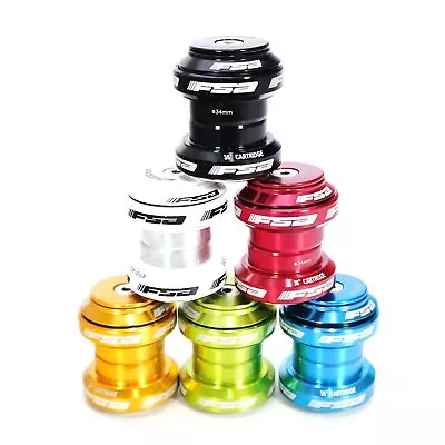 FSA Orbit MX Threadless Bike BIcycle  Headset 1-1/8  34mm W/ Top Cap 6 Colors • $27.90