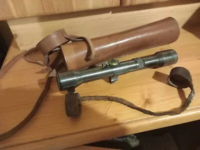 WW2 German Sniper Scope Karl Kahles 4x60 +case • $561