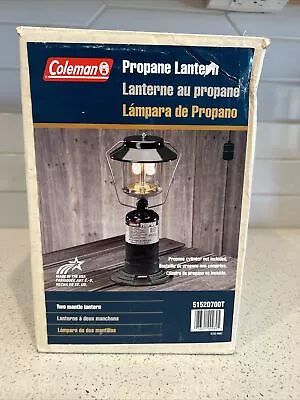 Coleman Lantern Propane Two Mantle 5152D700T With Original Box • $12.75