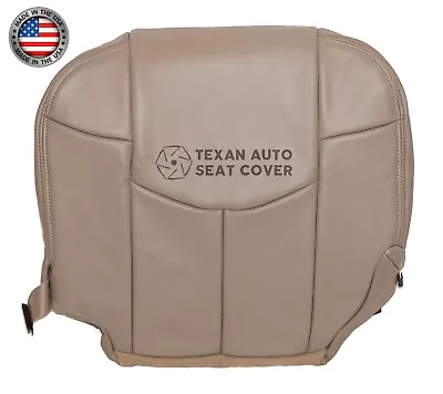 2002 Chevy Avalanche 1500 LT LS Z71 Z66 Driver Bottom Leather Seat Cover Tan • $129.99