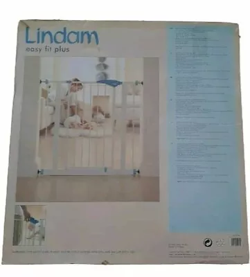 Lindam Easy Fit Plus Baby GateAdjusts To Fit Opening Between 75cm And 82cn New • £30