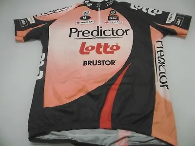 VERMARC Lotto Cycling Jersey Size 3XL/7-56 100% Polyster Made In Italy NOS • $69.60