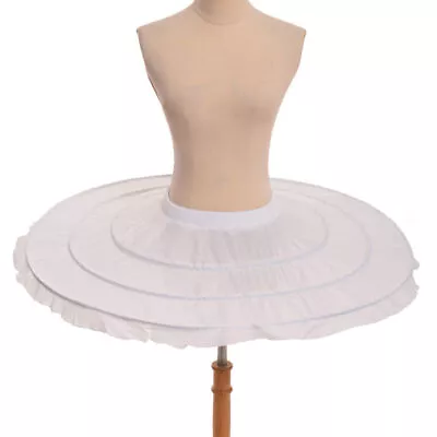 Women Ballet Skirt Style Hoop Skirt Crinoline Hoop Cage  For Girl's Tutu Skirt • £21.59