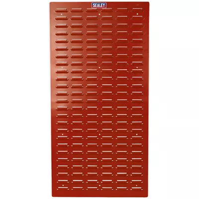 2 PACK - 500 X 1000mm Red Louvre Wall Mounted Storage Bin Panel - Warehouse Tray • £159.99