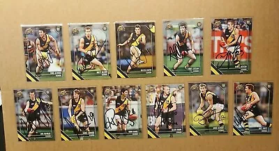 $175 • Buy Richmond Tigers - Full Team Set 2011 Select Signed Card Dustin Martin Cotchin