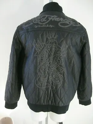 Ed Hardy Leather Jacket NEW Size XXL • $240.70