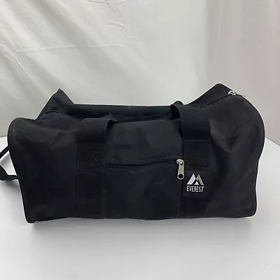 Everest Black Tote Gym Travel Bag 19  X 10  X 10  • $17.99