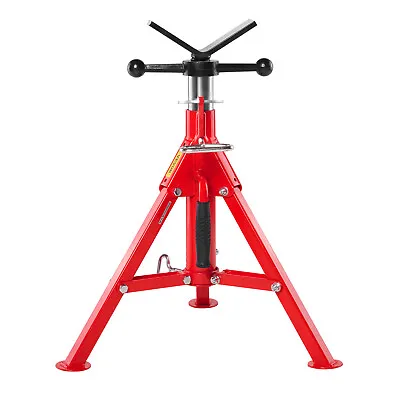 VEVOR V-Head Pipe Stand Folding Tripod Adjustable Height 20 -37  2500Lb Steel • $60.99