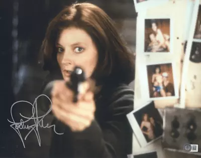 Jodie Foster Signed 11x14 Photo Silence Of The Lambs Autograph Beckett • $500