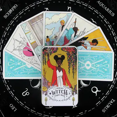 78PCS Modern Witch Tarot Card Deck All Female Rider Imagery Waite Party Game USA • $6.58
