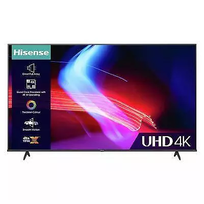 Hisense A6K 50A6KTUK 50  Ultra 4K HD DLED Smart TV • £269